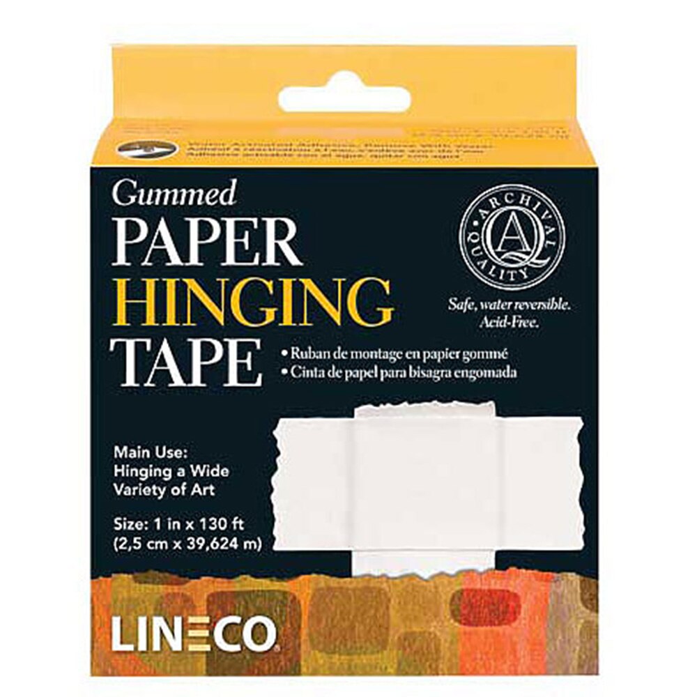 Lineco Framing Hinging Gummed Paper Tape